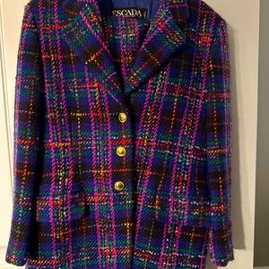 A gorgeous Vintage Escada By Margaret’s Ley suit. Jacket and Skirt (tag)